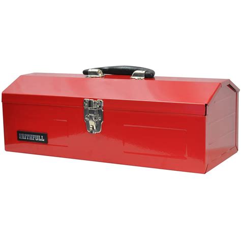 faithfull tbb19 metal barn tool box 19-inch|Faithfull Metal Barn Tool Box .